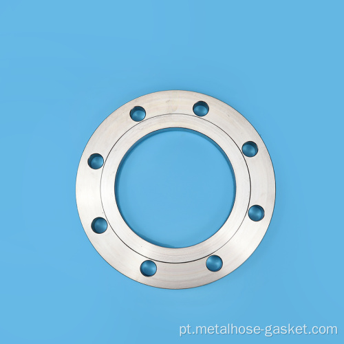 Flange de aço soldado plano com pescoço pn40